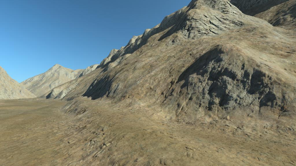 Atlas terrain template