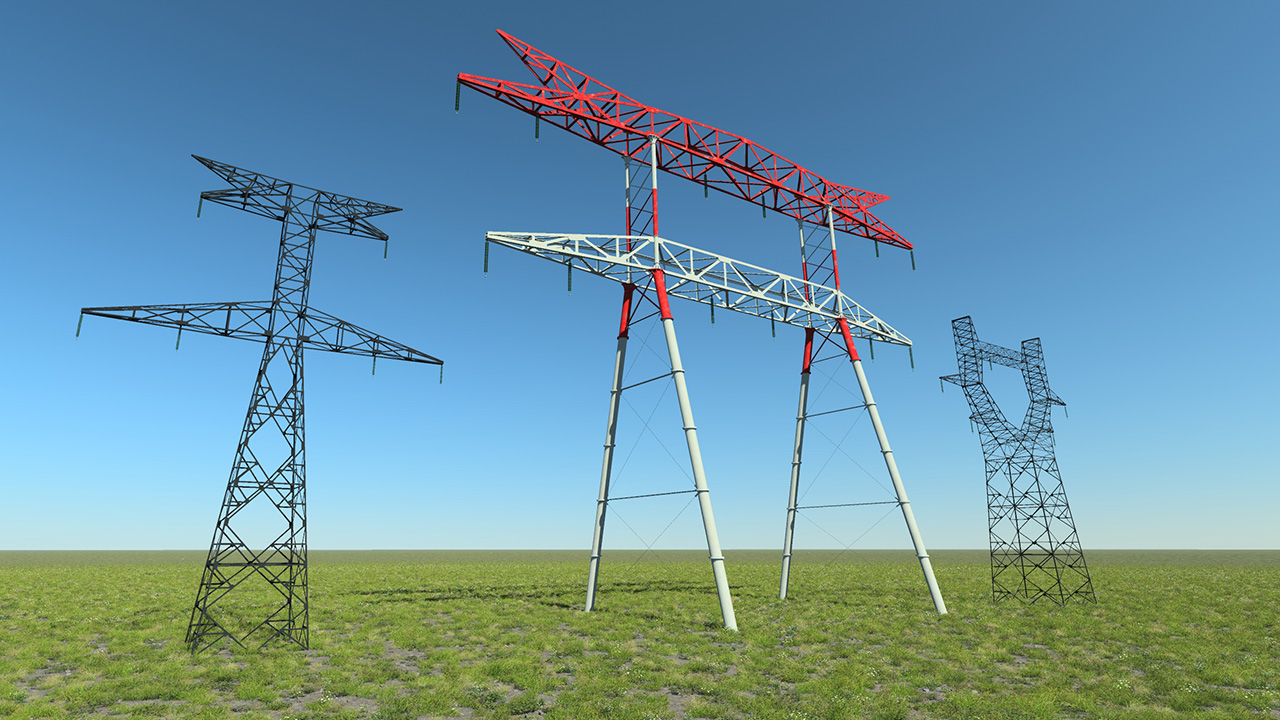 High Voltage Electric Pylons_1