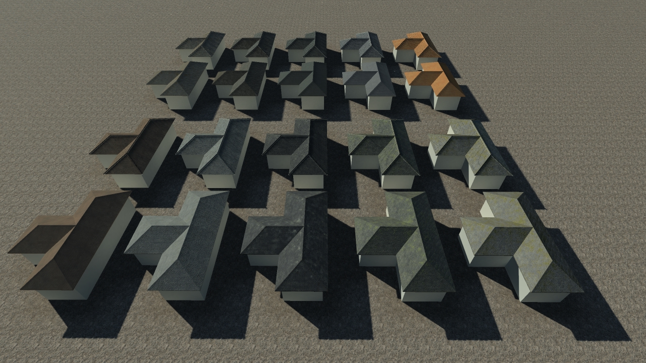 Fish scale roof tiles_0