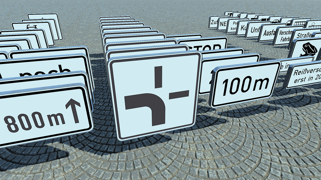 German Road Signs (Additional Signs) Vol_2_0